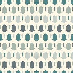Seamless ethnic vector. Tribal wallpaper. Arrows ornament. Geometrical pattern. Geometric backdrop. Mosaics motif. Grid background. Textile print. Ethnical design. Abstract image.