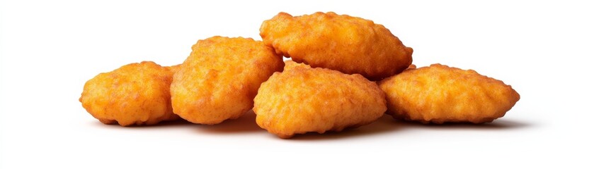 Golden Chicken Nuggets Pile, Appetizer , Snack