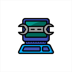 laptop computer icon