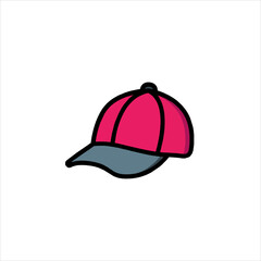 baseball cap vector illustration