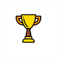 gold trophy cup
