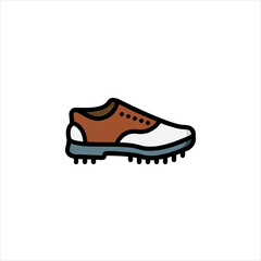 vector illustration of a shoe