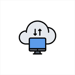 cloud computing concept