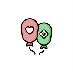 heart shaped balloon