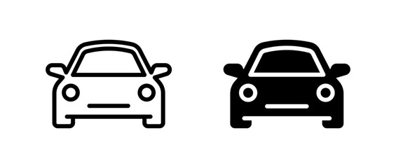 Car icon. Vehicle icon. Car vector icons. EPS 10