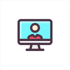man with laptop