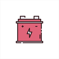 battery charger isolated on white