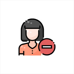 vector illustration of a man holding a blank sign