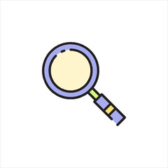 vector magnifying glass