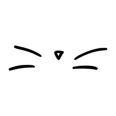 Comic movement lines and expressive shapes with fun graphic effects. Hand-drawn cartoon elements including arrows, marks, and brush strokes. Flat vector illustration isolated on white background.