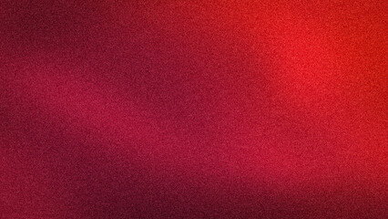 Bold 4K abstract background blending vibrant red and deep magenta hues with a prominent grainy texture. Ideal for passionate web designs, striking prints, and dynamic wallpapers