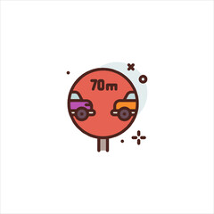 illustration of a heart with a smile