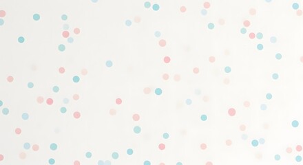 Pastel Polka Dot Background, Light Pink, Light Blue, White, Cute, Festive, Celebration
