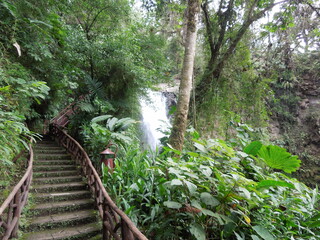 Costarican waterfall