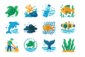 Environmental impact on marine life: pollution and conservation efforts