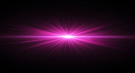 Abstract Pink Light Streaks on Black Background Texture Wallpaper