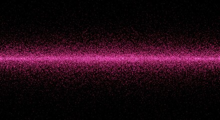 Abstract Pink Sparkle Glitter Background on Black Celebration Design