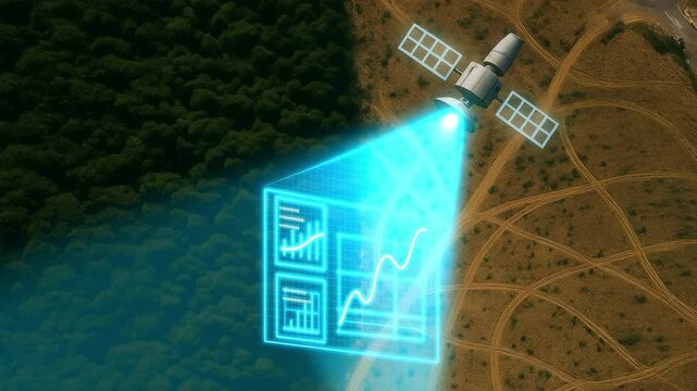 Satellite Monitoring of Deforestation with AI-Enhanced Environmental Analysis Interface
