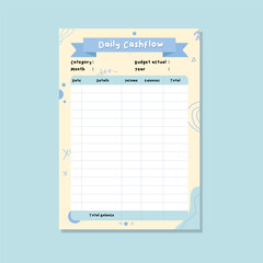 Daily Cashflow and Expenses Tracker