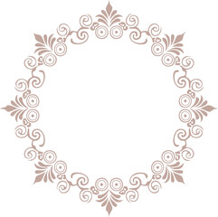 Fototapeta premium 앤틱 무늬 벡터 일러스트 