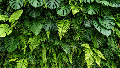 Verdant wall of lush green foliage showcases tapestry of intricate textures, inviting imagination to explore its vibrant beauty and natural serenity