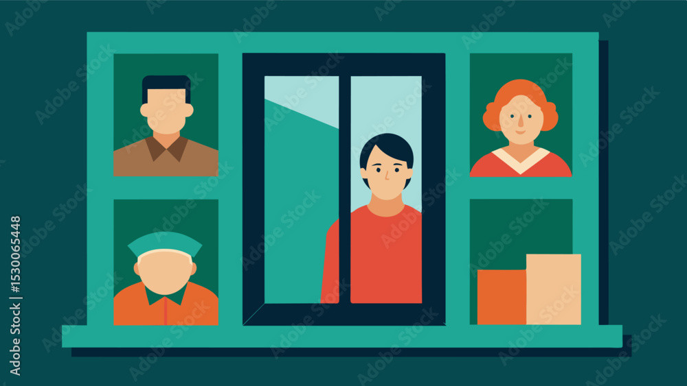 Poster a window into the past using old photographs and family memorabilia to prompt memory and aid in the 