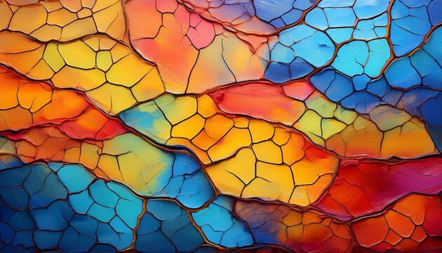 abstract texture with cracked paint design for creative projects