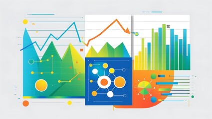 Data Visualization Charts, Graphs, and Infographics for Business Analysis