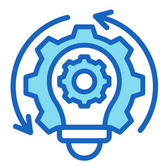 Process Improvement  Icon Element For Design
