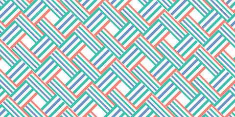 Vector Seamless Abstract Geometric Patterns, Seamless texture