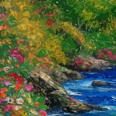 Various oil paintings, flowers, tulips, sailboats, lakes, mountains, rivers, rabbits, butterflies, mushrooms, roses, peonies, swallows, plum blossoms, cats and dogs