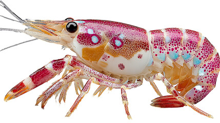 Colorful Crayfish CloseUp Aquatic Wildlife Macro Photography Nature Crustacean