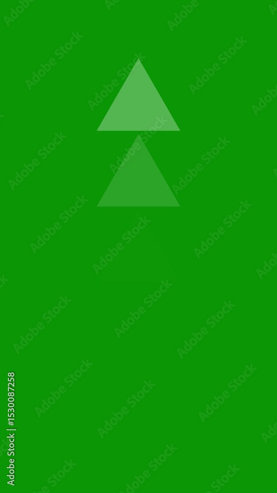 Poster up arrow animation on green background. direction arrow icon motion. up arrow isolated. swipe up poi