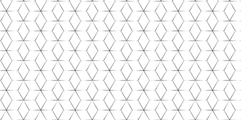 Fototapeta premium Vector tiles gradient science web tech connection triangle diamond honeycomb hexagon art. Seamless pattern with hexagon square cube geometric pattern shapes grid metal element texture design. 