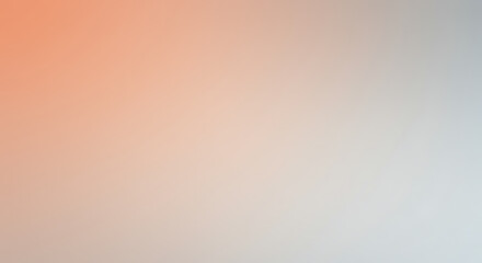 A soft, blurred gradient background of warm orange and cool gray-blue. A simple, modern, and minimalist abstract backdrop.
