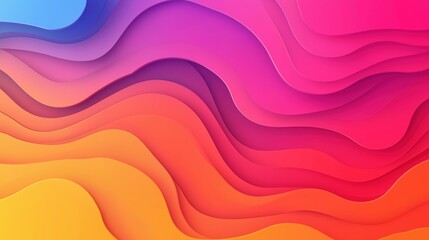 Colorful abstract wavy patterns create a vibrant and dynamic visual effect suitable for modern design.