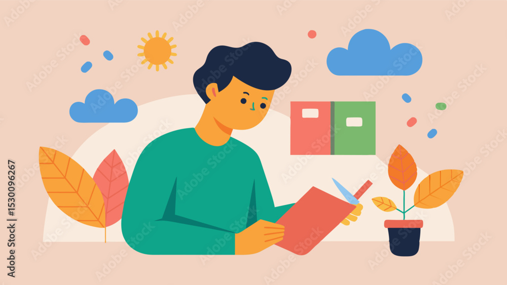 Poster reminiscing through crafts engaging in simple art or craft activities like creating a scrapbook or p