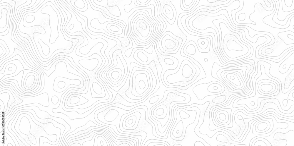 Poster abstract lines topographic contour lines grid map seamless pattern. geographic mountain relief. abst
