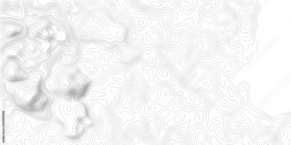 Poster lines topographic contour lines grid map seamless pattern. geographic mountain relief. abstract line