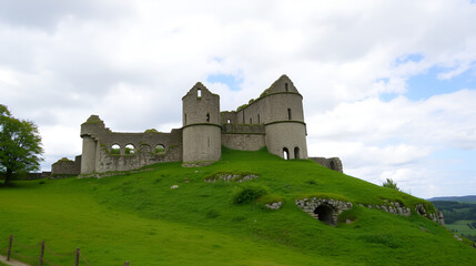 Fototapeta premium Ruins of Corfe Castle