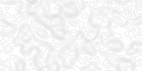 Abstract minimal The patter discovery vector topo map creative discovery White wave grid stripe line map topography. vector geographic contour mounted map background.	