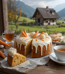 Carrot Cake with Cream Cheese Frosting