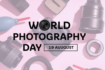 Greeting card for World Photography Day