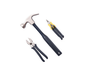 Bright trio of repair tools