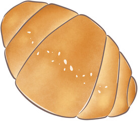 a loaf of shio pan.