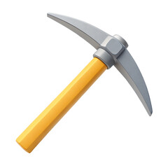 hammer and nail isolated on transparent background 