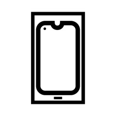 tablet mobile phone icon illustration vector