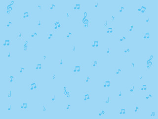 音符と音楽記号の壁紙