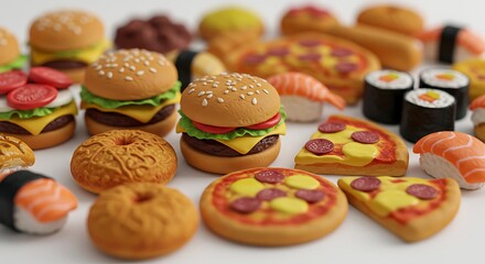 Delicious Assortment: A vibrant array of delectable treats, each with its own unique charm, creating a feast for the eyes and a symphony of culinary anticipation.