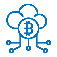 bitcoin cloud network, icon